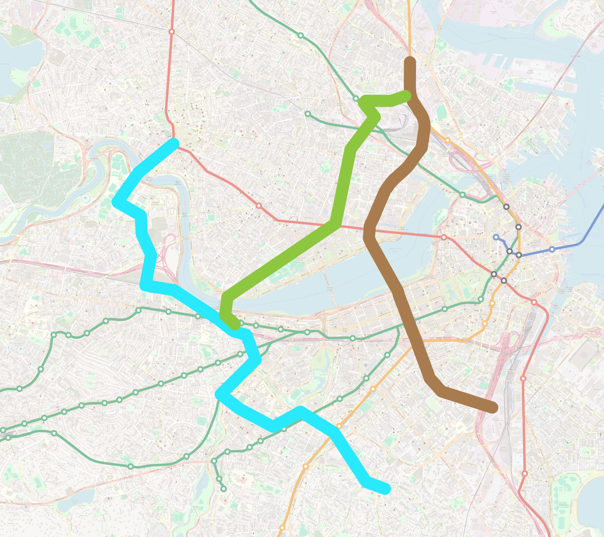 Can a Kendall-Back Bay Subway Be An “Urban Ring”? (Opinions and Analyses)